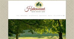 Desktop Screenshot of hallowood.org