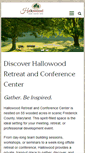 Mobile Screenshot of hallowood.org